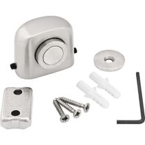 Fixador de Porta Magnetico Fp 500 Alumínio Fixador de Porta Vonder