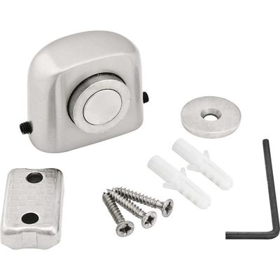 Fixador de Porta Magnetico Fp 500 Alumínio Fixador de Porta Vonder