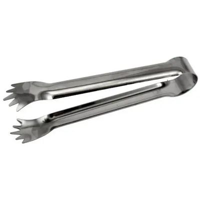 Pegador de Gelo Churrasco Aço Inox Weck 18cm Multiuso Bar Frios Carnes Frutas