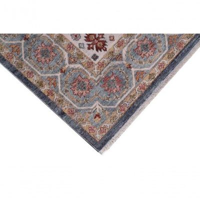 Tapete Turco Para Sala Coliseo 06 -100 X 150Cm Cinza