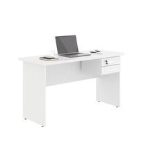 Jogo De Escritório Com Mesa 120 Moema Branco