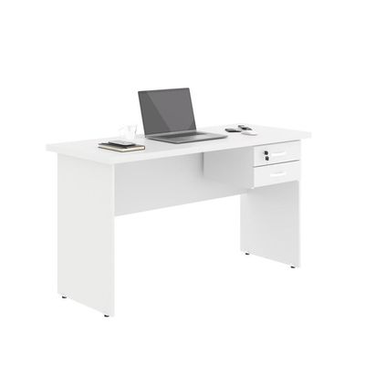 Jogo De Escritório Com Mesa 120 Moema Branco