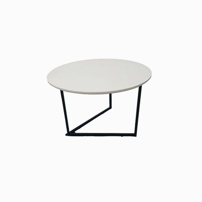 Mesa De Centro Jade Industrial Pés De Ferro