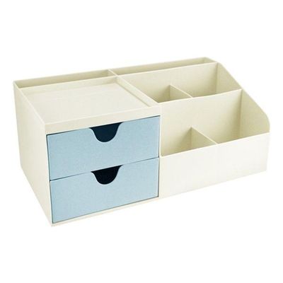 Organizador De Mesa Multifuncional Lifestyle Jacki Design Azul