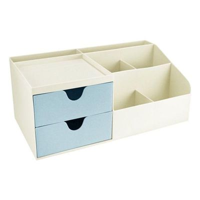 Organizador De Mesa Multifuncional Lifestyle Jacki Design Azul