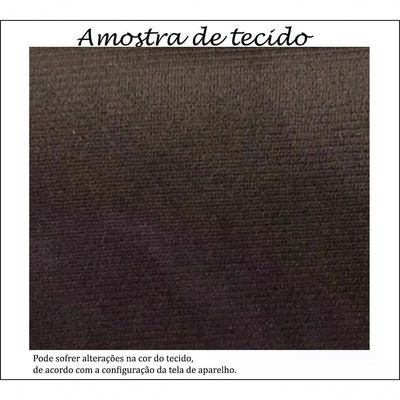 Cabeceira Queen 160cm Suede Chocolate Id Suede Chocolate