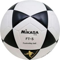Bola De Futevôlei Mikasa Ft-5 Branca E Preta - Oficial