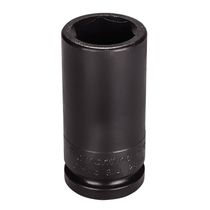 Soquete De Impacto Sextavado Longo Em Aço Cromo Molibdênio 30 Mm - Encaixe 3/4'' Pro