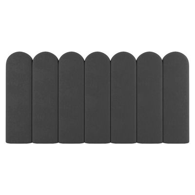 Painel Cabeceira Cama Box Solteiro Lana 90cm Linho Cinza - Abmaza