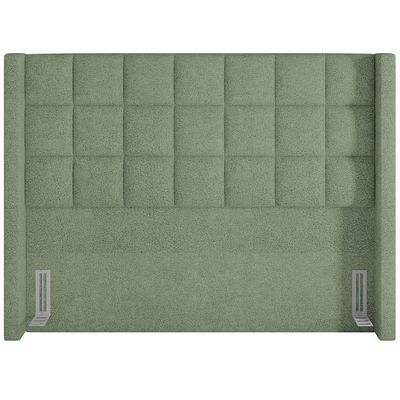 Kit Cabeceira Cama Box Paris 195cm Com Puff Recamier Itália P05 Bouclê Oliva