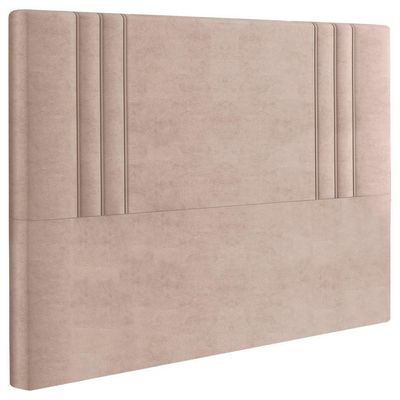 Cabeceira Casal 138 Cm London Veludo Rose Soon Rose