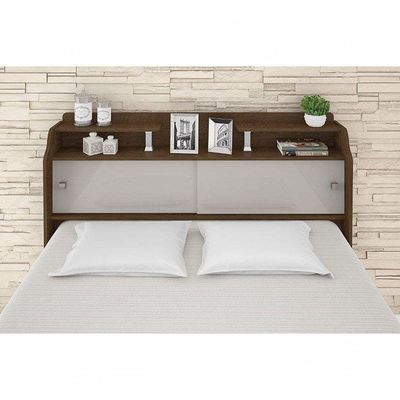 Cabeceira Box Casal 1,38cm Elisa Malbec - Framar Móveis