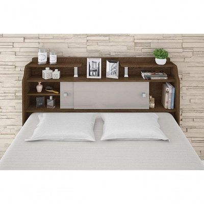 Cabeceira Box Casal 1,38cm Elisa Malbec - Framar Móveis