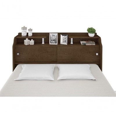 Cabeceira Box Casal 1,38cm Elisa Malbec - Framar Móveis