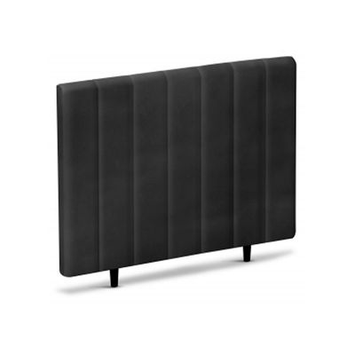 Cabeceira Castor Solteiro Revollution Preto 100cm