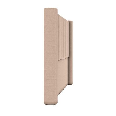 Cabeceira Para Cama Box King 193 Cm Rania Linho Bege I02 - D'rossi