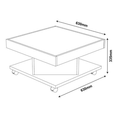 Mesa De Centro Saara Pinho / Off White