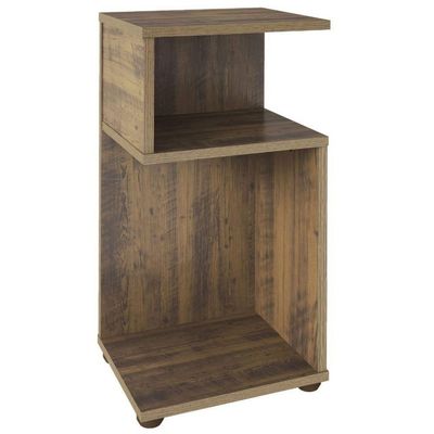 Mesa De Apoio Lateral Com Nichos Toy Pinho