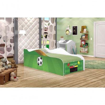 Cama Fun Campo De Futebol Solteiro
