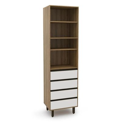 Paneleiro Confort Para Microondas Cinamomo Off White Batrol Cinamomo Com Off White
