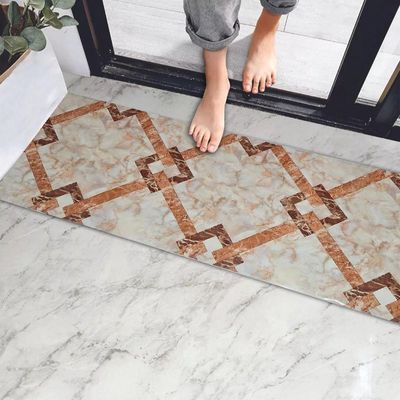 Passadeira Em Manta Vinilico Similar Laminado 0,50x4,00 Marmore
