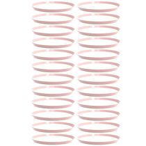 Kit 24 Bandejas Redonda 34cm Servir Rosa Himalaia Bubble Crippa Bar Restaurante