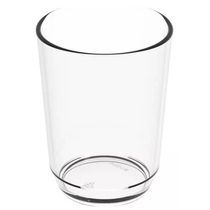 48 Copos Plásticos Refeitório Restaurante 500ml Transparente Servir Sucos Água Crippa