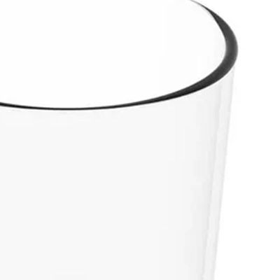 48 Copos Plásticos Refeitório Restaurante 500ml Transparente Servir Sucos Água Crippa