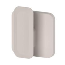 Gancho de Parede 8,5cm Porta Toalha Cabideiro Eleve Bege Adesivo Parede Ou