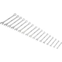 Jogo de chaves combinadass 6 mm a 22 mm 17 peças com suporte VONDER