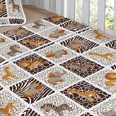 Jogo de Cama Tecebem Malha Mini Cama(Montessoriana)Alivio 3 Peças Duna