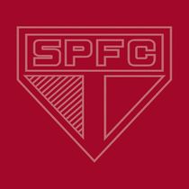 Toalha Social Academia e Mão Buettner Jacquard Veludo Futebol Sao Paulo 33cmx50cm Vermelho Scarlet