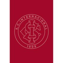 Toalha Social Academia e Mão Buettner Jacquard Veludo Futebol Internacional 33cmx50cm Vermelho Scarlet