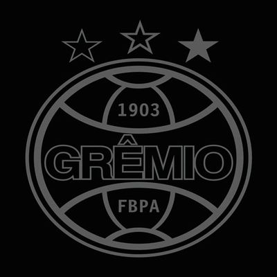 Toalha Social Academia e Mão Buettner Jacquard Veludo Futebol Gremio 33cmx50cm Preto