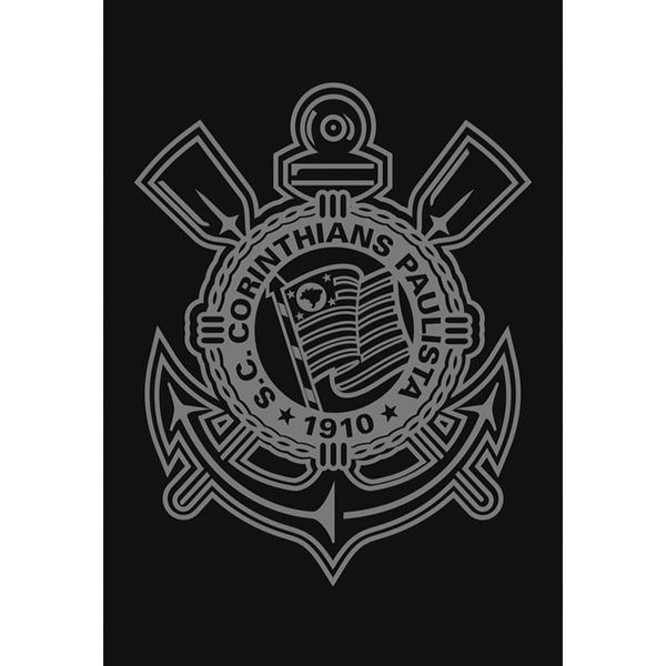 Toalha Buettner Corinthians Preto