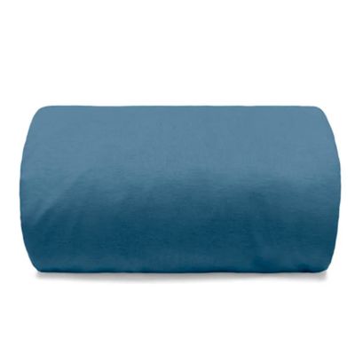 Lençol Avulso Buettner Solteiro King Malha 100% Algodão Image com Elástico Azul