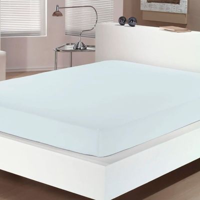 Lençol Avulso Buettner Solteiro King Malha 100% Algodão Image com Elástico Branco