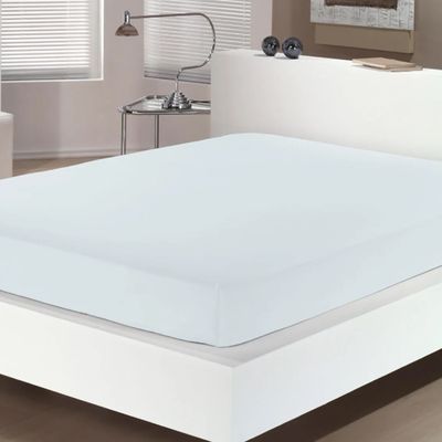 Lençol Avulso Buettner Queen Malha 100% Algodão Image com Elástico Branco