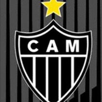 Toalha Praia Buettner Veludo Brasão #Paixão do Povo Atlético Mineiro 70cm x 140m Preto