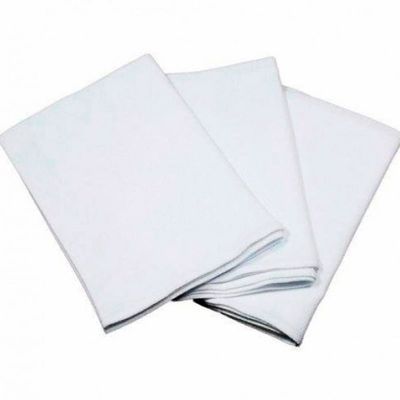 Pano De Prato Lomaer Sacaria 45m x 71m Branco 03 Unidades