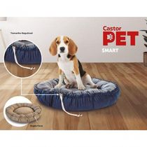 Cama Pet Smart Cinza/azul 50x50x20cm
