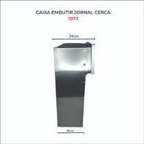 Caixa Embutir Jornal - Fundição Petrópolis