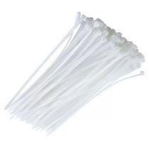Abraçadeira De Nylon 3,5x280mm - 100 Unidades Branca