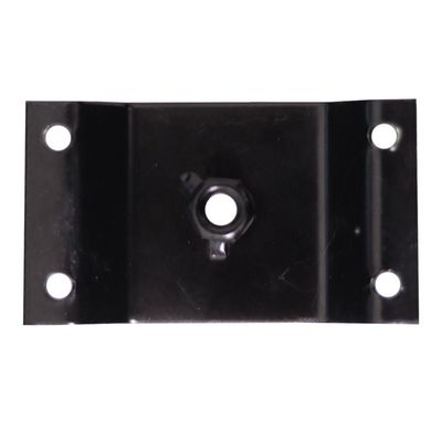 Chapinha Chapa Elevada Fixação Pés Palito Rosca 5/16 Preto