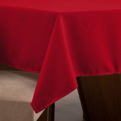 Toalha Mesa Basica 4 Lugares Oxford Vermelho