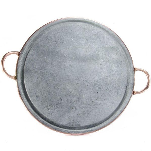 Grelha De Pedra Sabão Chapa 27 Cm