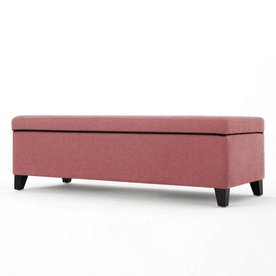 Recamier Bau Julia 1,20m Suede Rose - Inova Decor