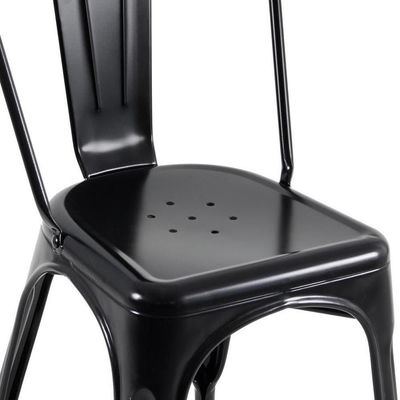 Kit 12 Cadeiras Iron Tolix - Preto