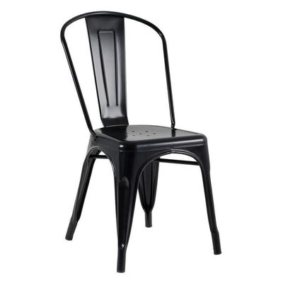 Kit 12 Cadeiras Iron Tolix - Preto