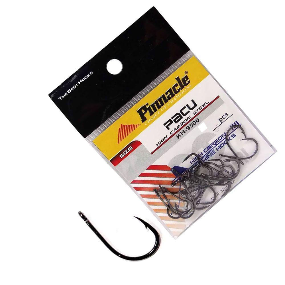 Anzol Pinnacle Pacu Black Preto N4/0 - C/10un